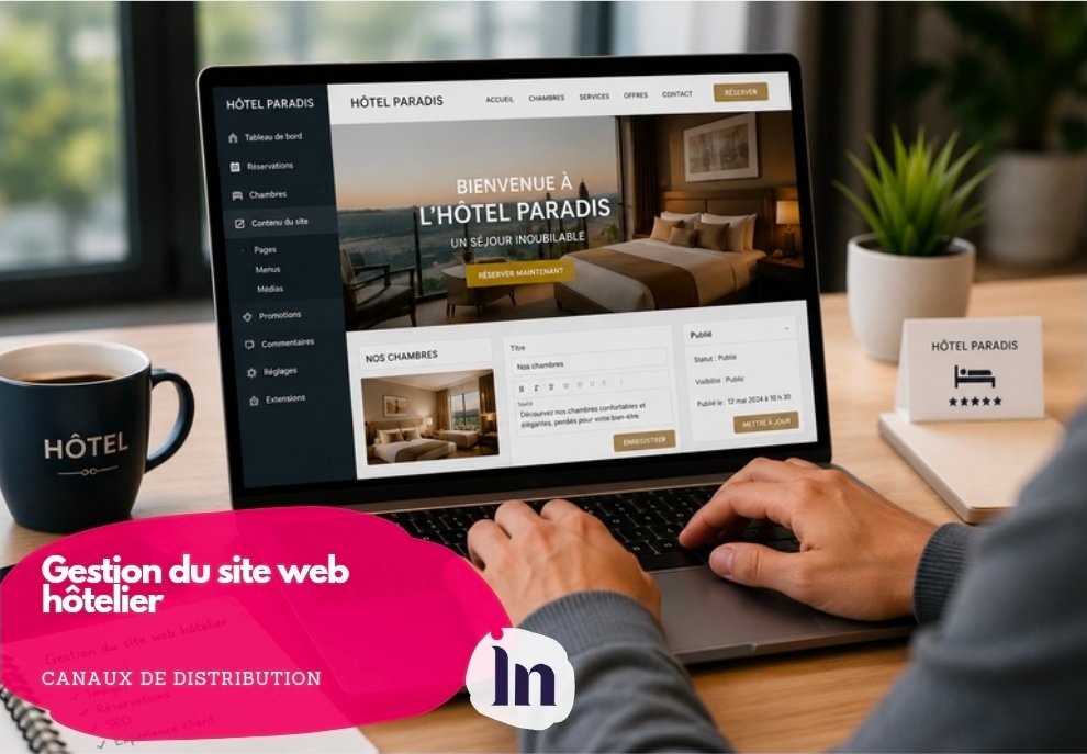 Gestion du site web hôtelier